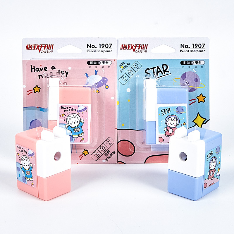 1905 pequeño elefante sacapuntas de lápiz de dibujos animados lindo estudiante de escuela primaria papelería creativa elefante cepilladora regalo lápiz titular