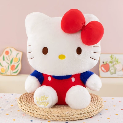 Gift – Oyuncaq yastıqlar - kt-cat-sitting-style-red-35cm