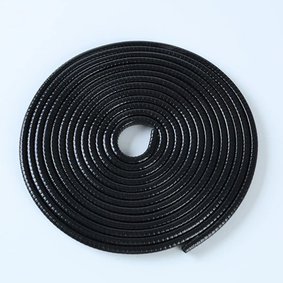 U-Shaped Door Anti-Collision Strips, Decorative Beautification Strips, Various Color Sealing Strips, Edge Protection Strips, Anti-Collision and Anti-Scratch Decoration (Qapı və bamper qoruyucu zolaqlar) - black-5mpack