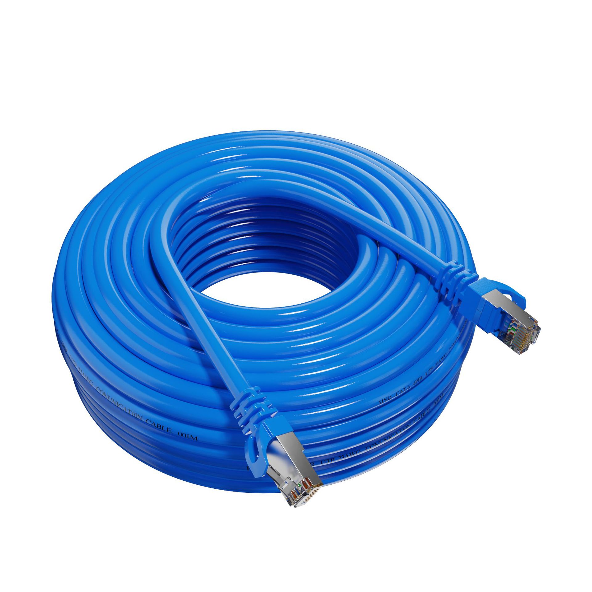 Category 6 Blue (Copper-clad Aluminum)