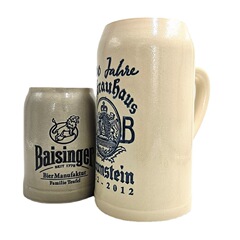 外国貿易1l大容量セラミックビールグラス定logo創意贈り物マグカップドイツザビールカップ輸出欧米