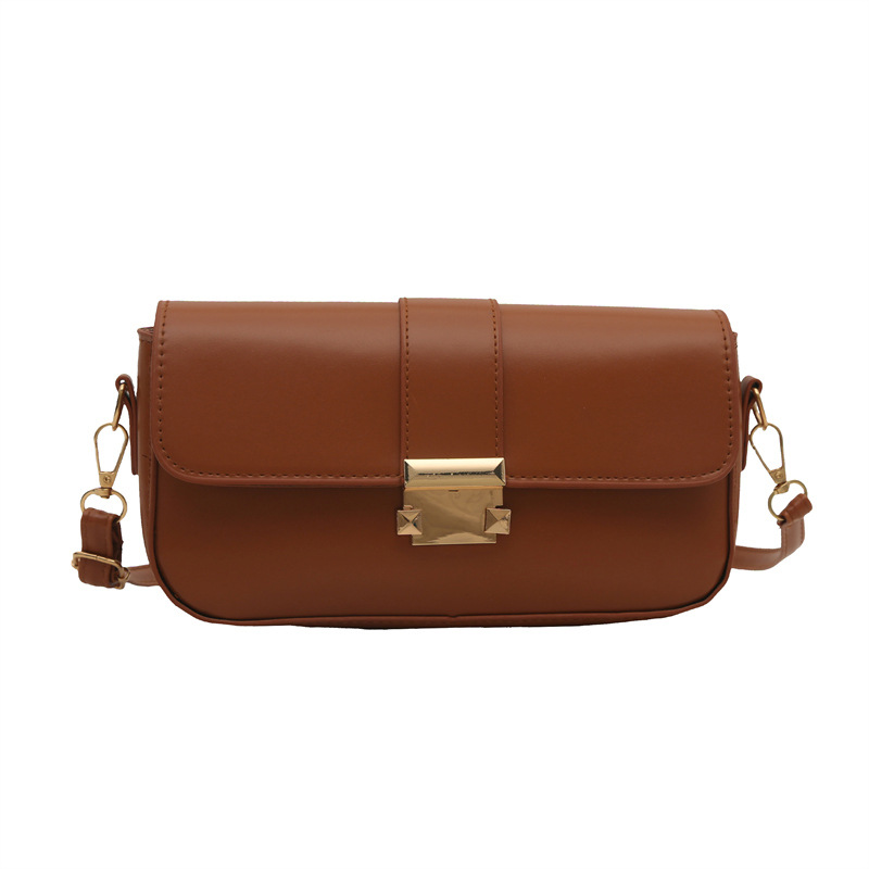 Bolso cuadrado de moda texturas retro bolso 2025 primavera nueva bolsa de mujer bolso literario bolso de hombro bolso de brazo