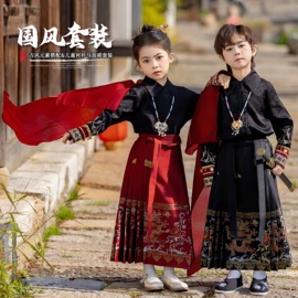 童汉服;童旗袍;童民族服装