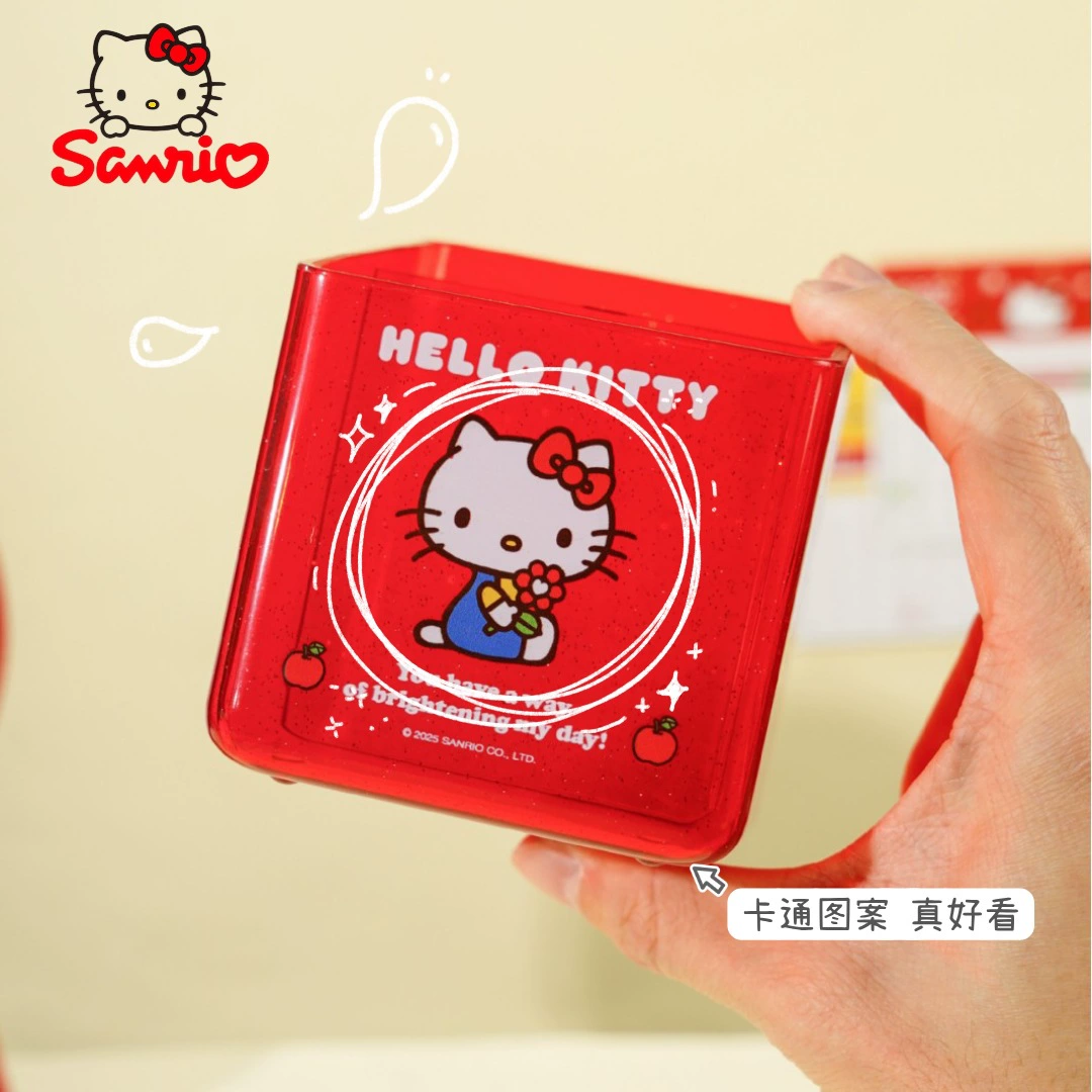 Санрио, Hello Kitty, милые ручки держатель, коробка для хранения для студентов, канцтовары