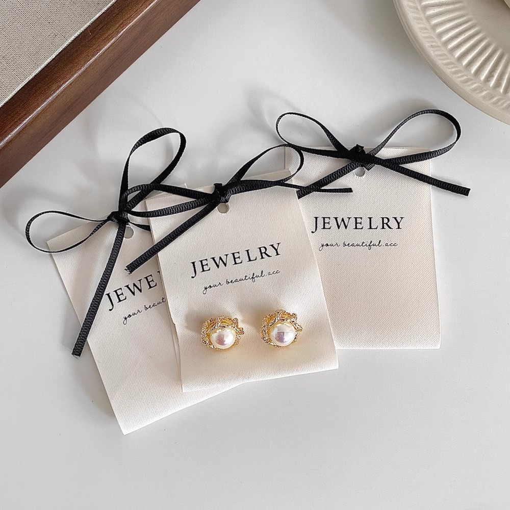 1 Piece Cloth Retro Classic Style Daily Solid Color Jewelry Packaging Cards display picture 7