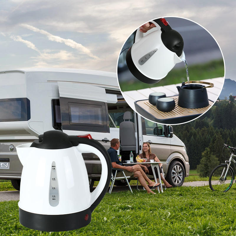 Car-Mounted Electric Kettle, Portable for Cars and Trucks, 12V/24V, Cigarette Lighter-Powered, for Brewing Tea and Boiling Water