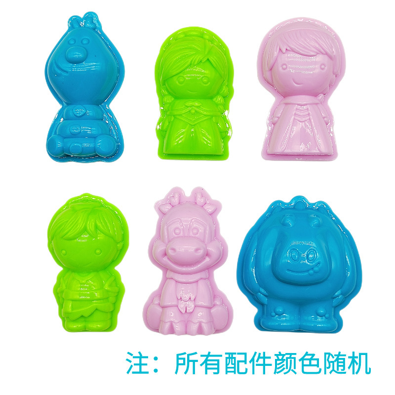 Fábrica directa juguetes espaciales para niños molde de arena de barro de color accesorios de playa herramientas de arena modelo de arena