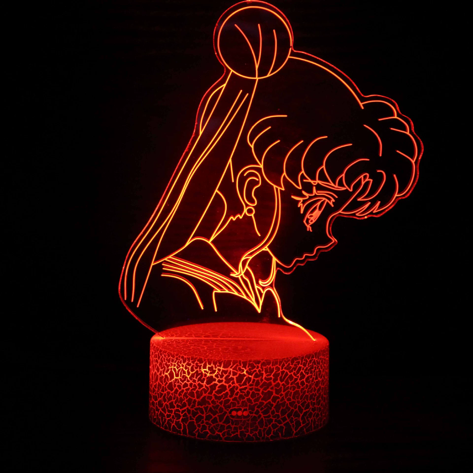Н night light, (Cross-border trading), Sailor Moon, 3D, creative gift