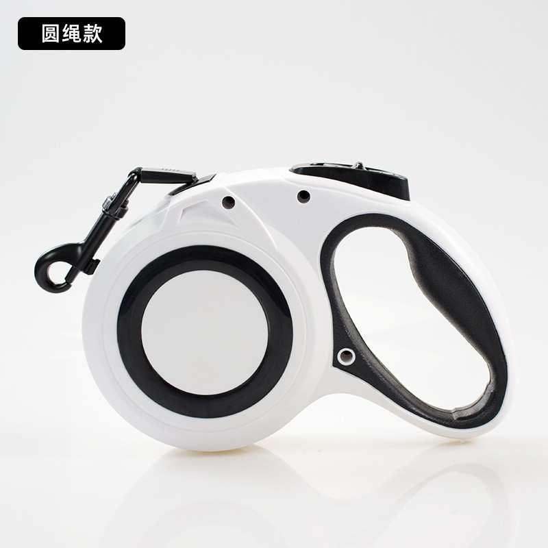 Amazon pet retráctil perro de tamaño medio reflectante caminando correa de tracción de perros recogiendo caja de conveniencia cuerda de tracción retráctil personalizada