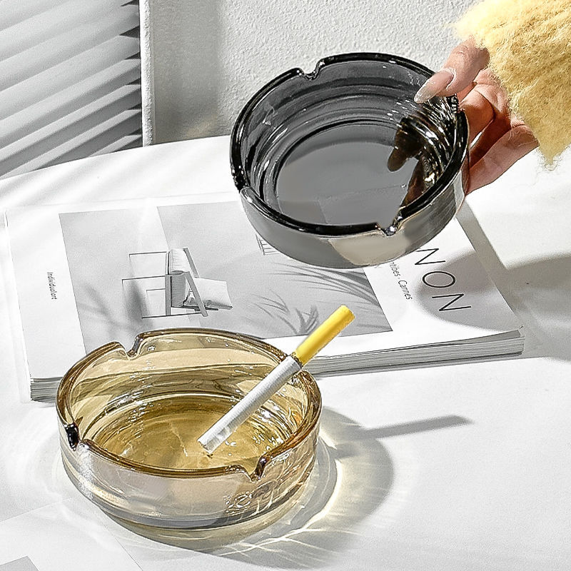 Brand fashionable classic creative trend glass ashtray for hotel for…