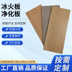 冰火板洁净板抗菌板隧道装饰医院学校无机预涂板餐厅酒店防火板