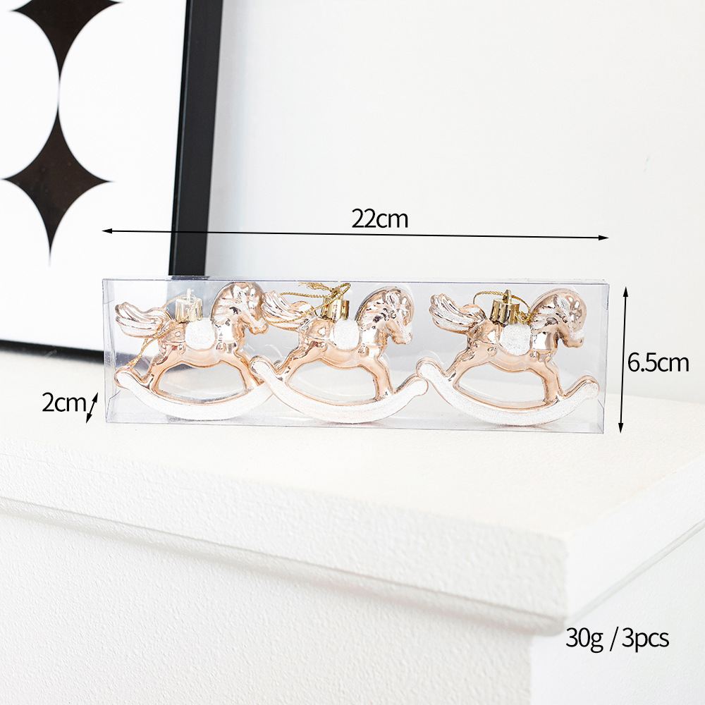 Nuevo americano ins BOLA DE Navidad Bola de lentejuelas bola pintada decoración del árbol de Navidad colgante decoración de la ventana de Navidad