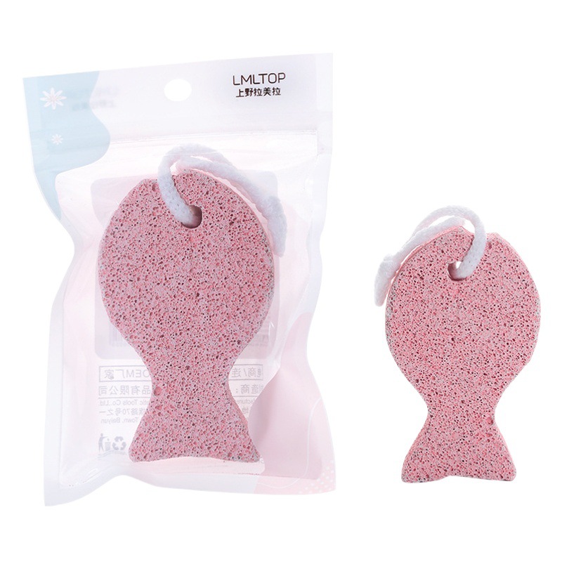 LMLTOP piedra volcánica piedra de molienda de doble cara herramienta de descamación talón molinillo C0374