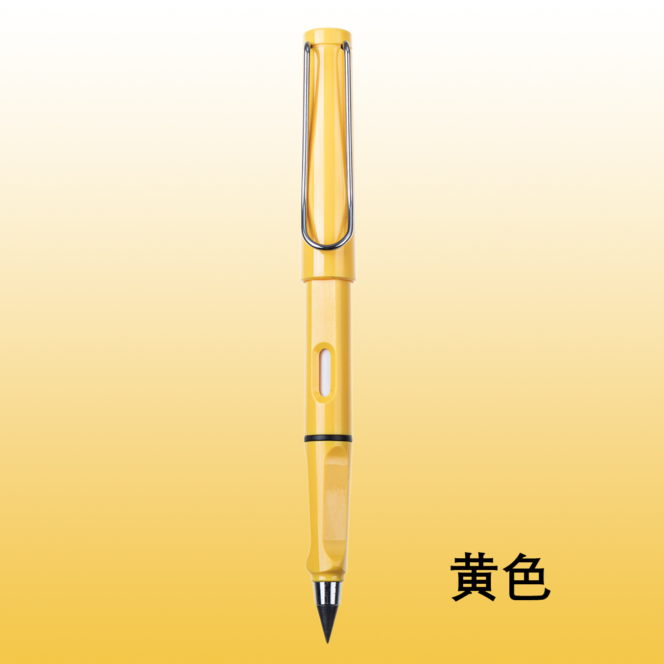 Inventario de tecnología negra lápiz eterno no necesita afilar sin tinta para estudiantes de ejercicio no rompe fácilmente lápiz borrable