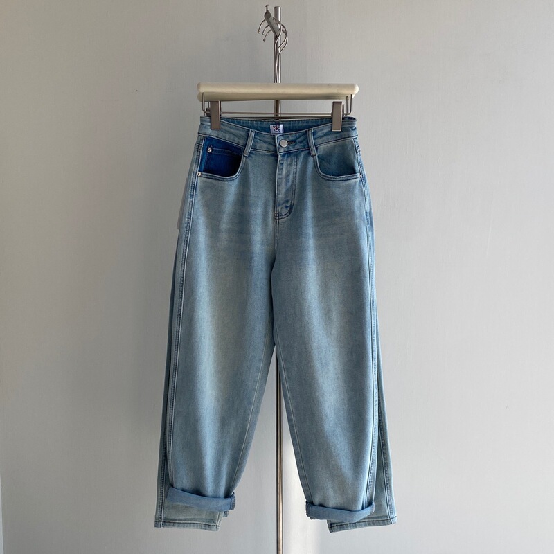 Yuanse Spring Women's New Elastic Boyfriend Jeans Women 2103