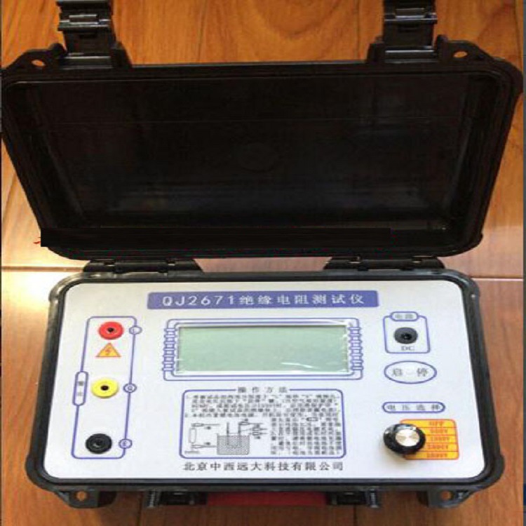 绝缘电阻测试仪 型号:ZX06-QJ2671库号：M343210