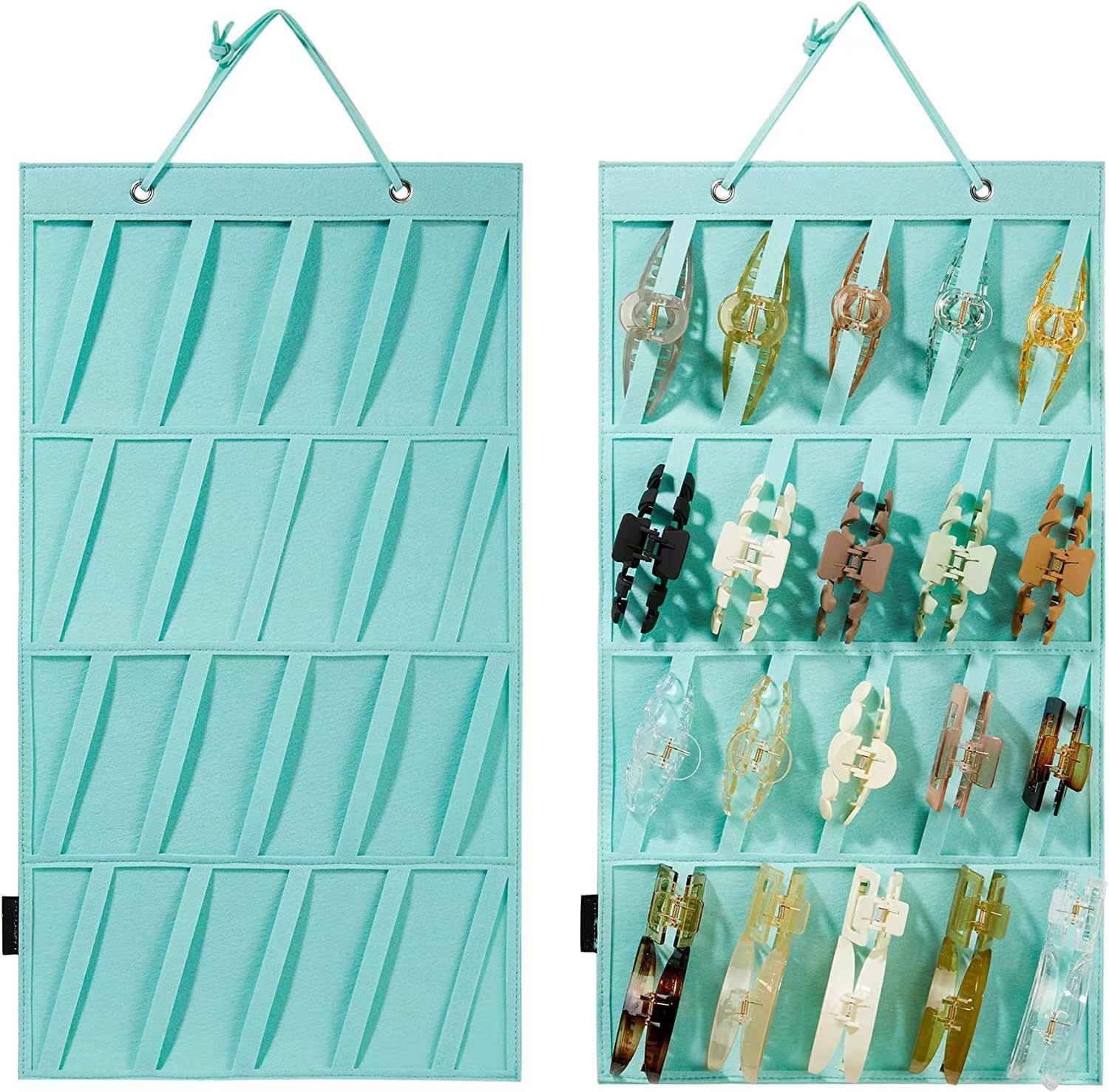 Felt Material Solid Color Pattern Casual Style Casual Solid Color Felt Storage Bag