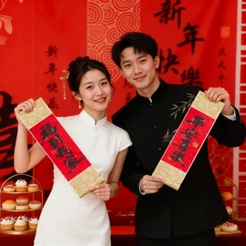 节庆用品;对联/春联;窗花、窗贴