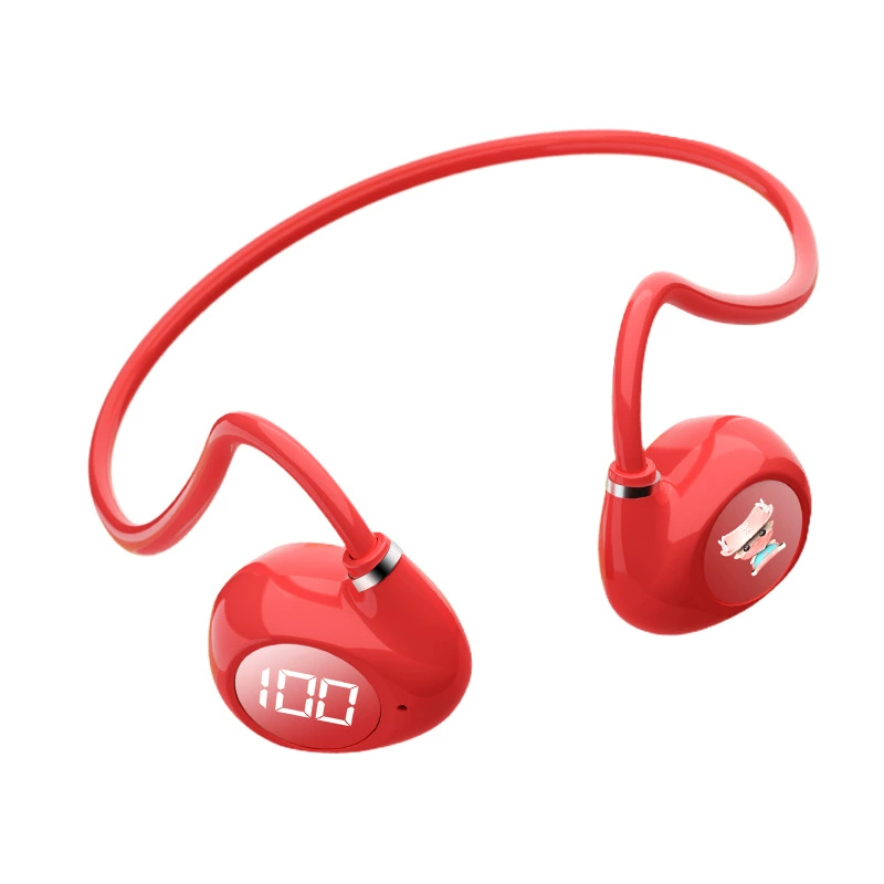 ZHENGQIN V40 Bluetooth наушники, двойное костное звукопроведение, наденныe на голову, влагостойкость, длительная работа для спорта