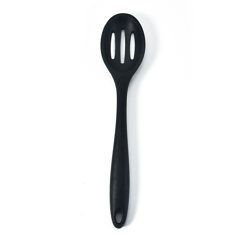 Utensilios de cocina de silicona Juego de 10 piezas todo incluido silicona espátula grande sartén antiadherente espátula de cocina traje de gachas cuchara raspador para hornear