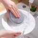 Double-sided Sponge Wipe Kitchen Bowl Washing Sponge Brush Pot Artifact Household Cleaning Cloth Oil-free Scrubbing Cloth Steel Wire Ball