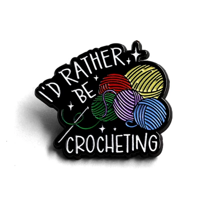 Rather Be Crocheting Enamel: Yaxa sancaqları