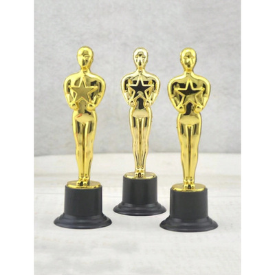 K 38411 Oscar Style Plastic Trophy 小金人创意塑料奖杯