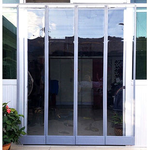 Magnetic Door Curtain Windproof Transparent Air Conditioner Commercial Insulation Household Magnet Self-Absorbing Partition Curtain Plastic Pvc Soft Door Curtain