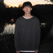 软糯马海毛毛衣男生秋冬季宽松保暖韩系慵懒风纯色圆领打底针织衫