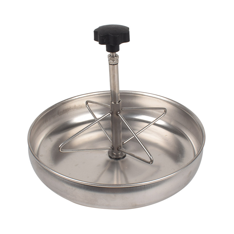 Accesorios de cama de producción de comedero de lechones de acero inoxidable vivero comedero de cerdos siembras de enseñanza comedero de cerdos