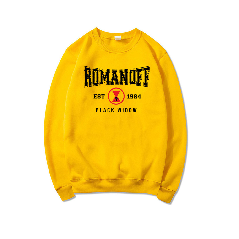 Romanoff 1984 Sweatshirt Natasha Romanoff Superhero Hoodies