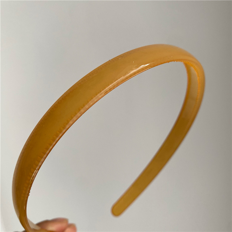 Simple Style Solid Color Arylic Hair Band display picture 7