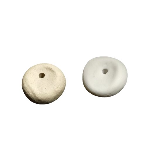 Pure handmade ceramic incense concave ball incense vertical Japanese mini incense tray printed LOGO figure to sample small production
