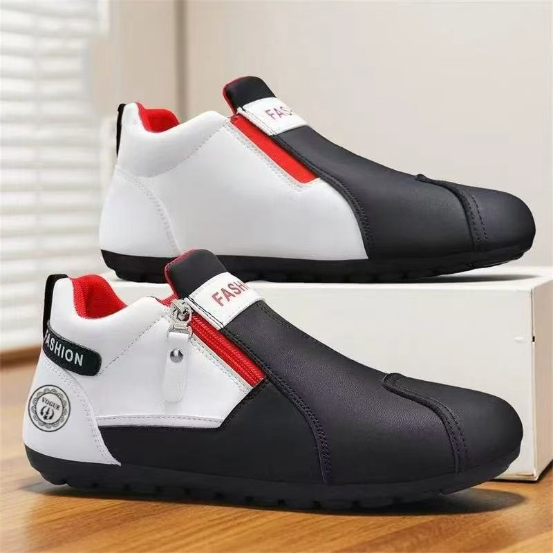 Men's Shoes, New Style Casual Leather Shoes, Lightweight And...