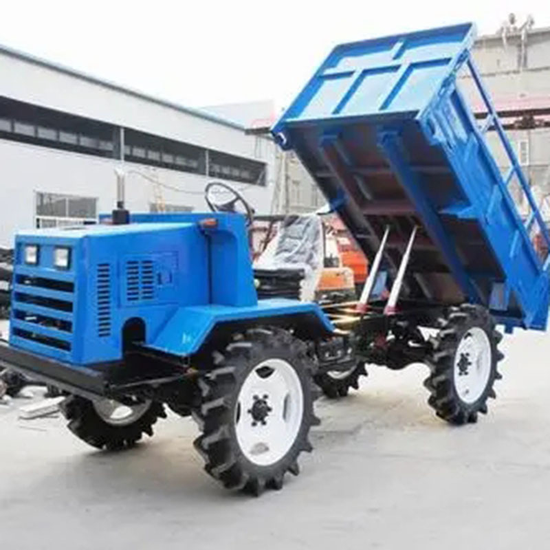 3吨小型自卸农用车 四不像车四驱运输车 防滑山地轮胎爬山好帮手