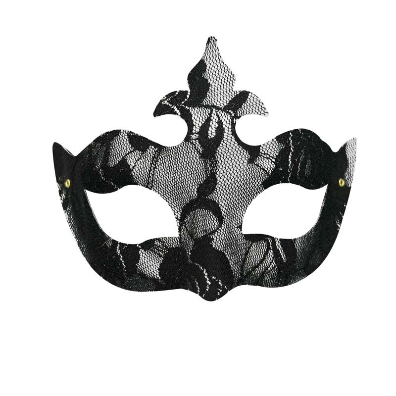 Máscaras de carnaval de Venecia media cara máscaras de baile de maquillaje de alta calidad máscaras de encaje transparentes fiesta bar de Halloween