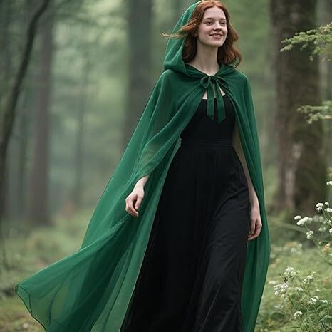 Long shiffon trench coat