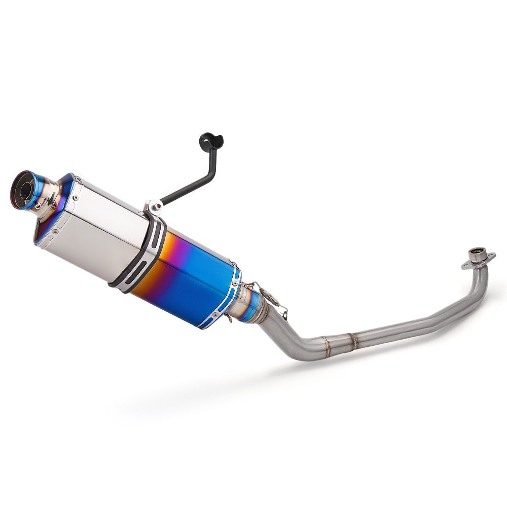 Cub 110 Exhaust Pipe Refitting Stainless Steel Front End Muffler Car Non-destructive Installation 2018-2023