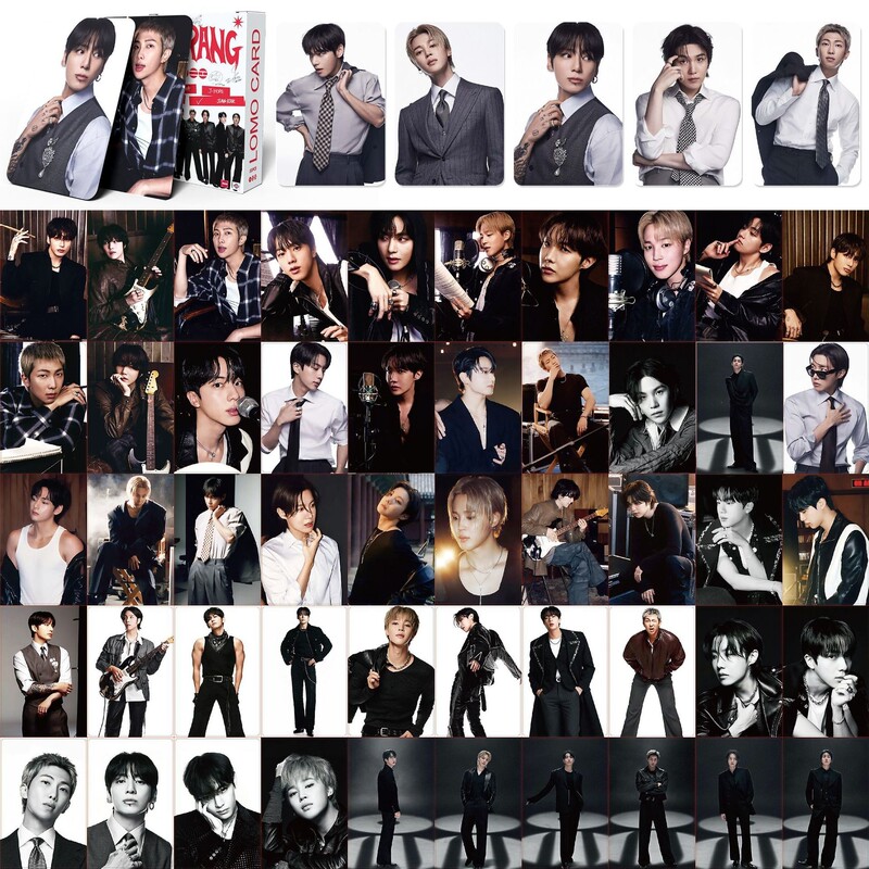 A Large Number of 55 Bts Photocards in Stock, Kpop Merchandise from the Arirang Comeback Album, Lomo Cards