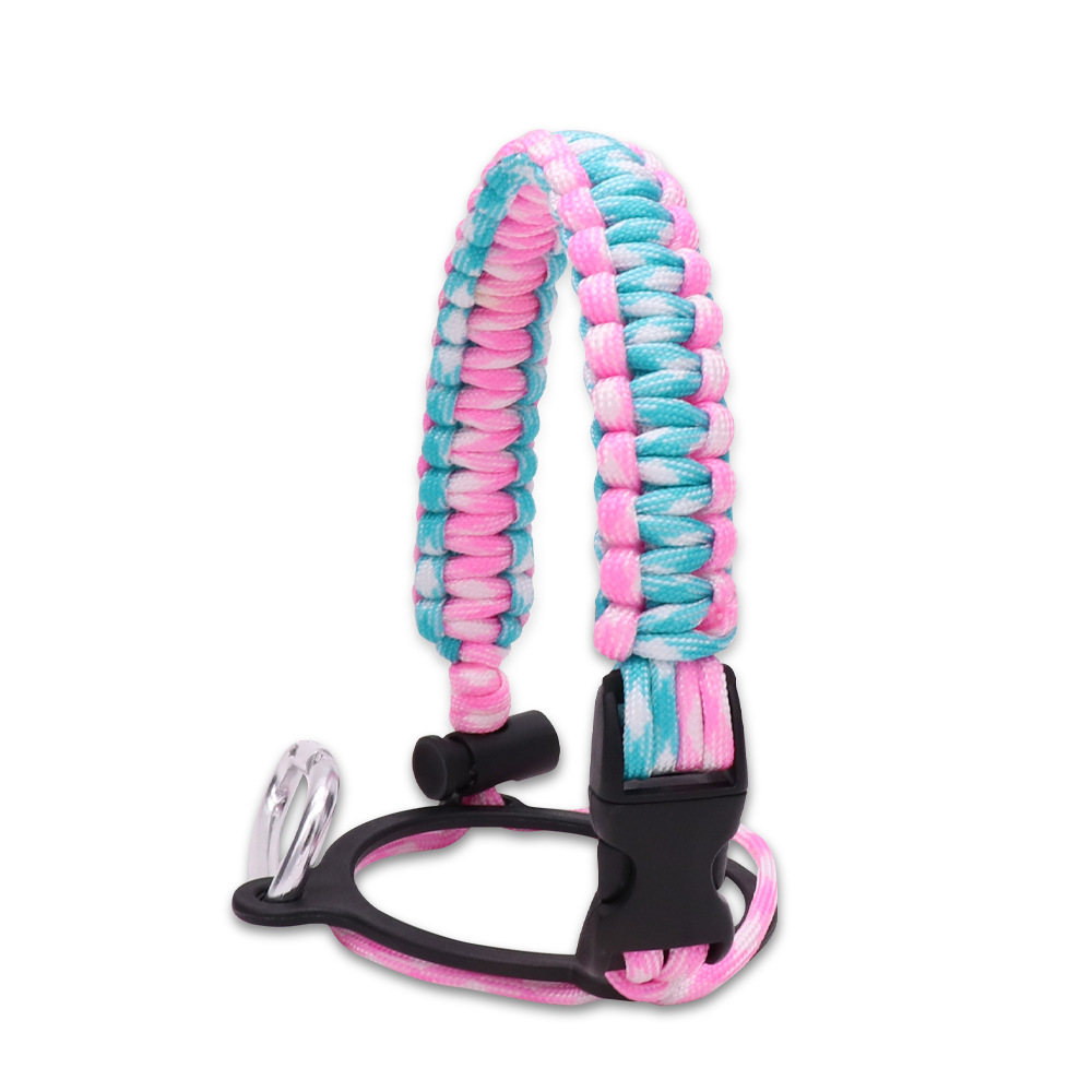 Amazon hidro frasco taza de cuerda taza de agua cuerda de transporte hervidor de agua correa portátil Boca Grande espacio olla cuerda portátil