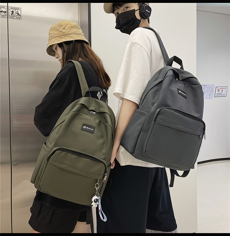 Schoolbag Korean Version Of The Large-capacity Travel Simple Backpack New Fashion Student Backpack display picture 17