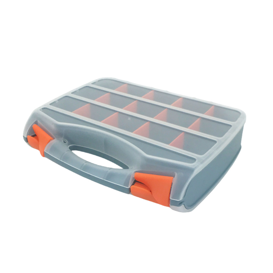 G-231 活动内格 PP双面手提式工具箱  零件盒  五金元件盒 批发