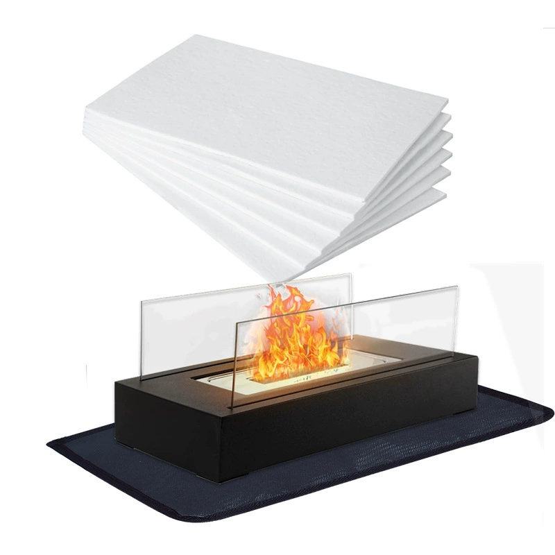 Cross-border 8-inch desktop brazier ceramic wool cotton core ethanol alcohol fireplace fuel kang ceramic fiber felt