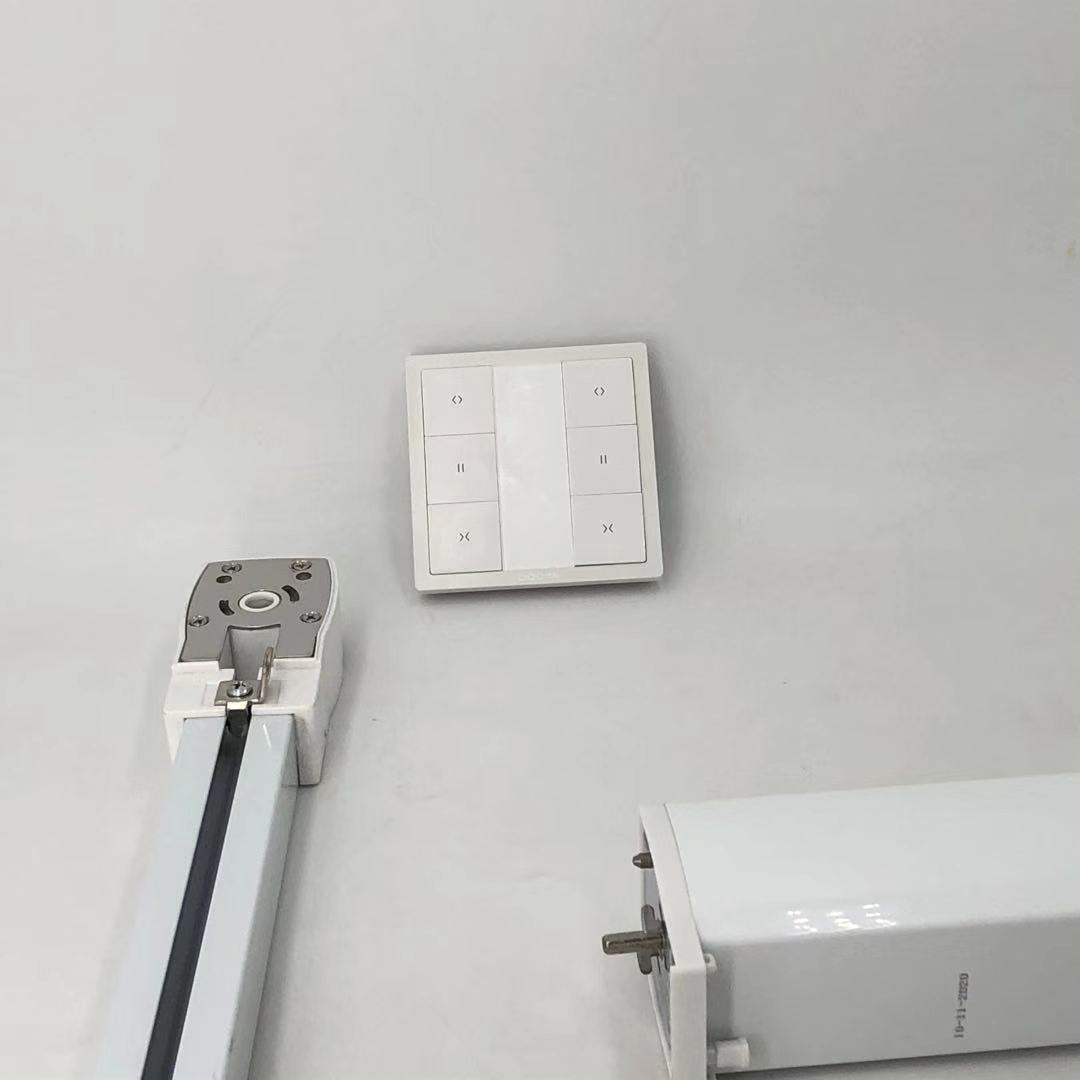 86盒墙面面板免布线发射器杜亚发射DC1650A DC1651A 智能窗帘开关