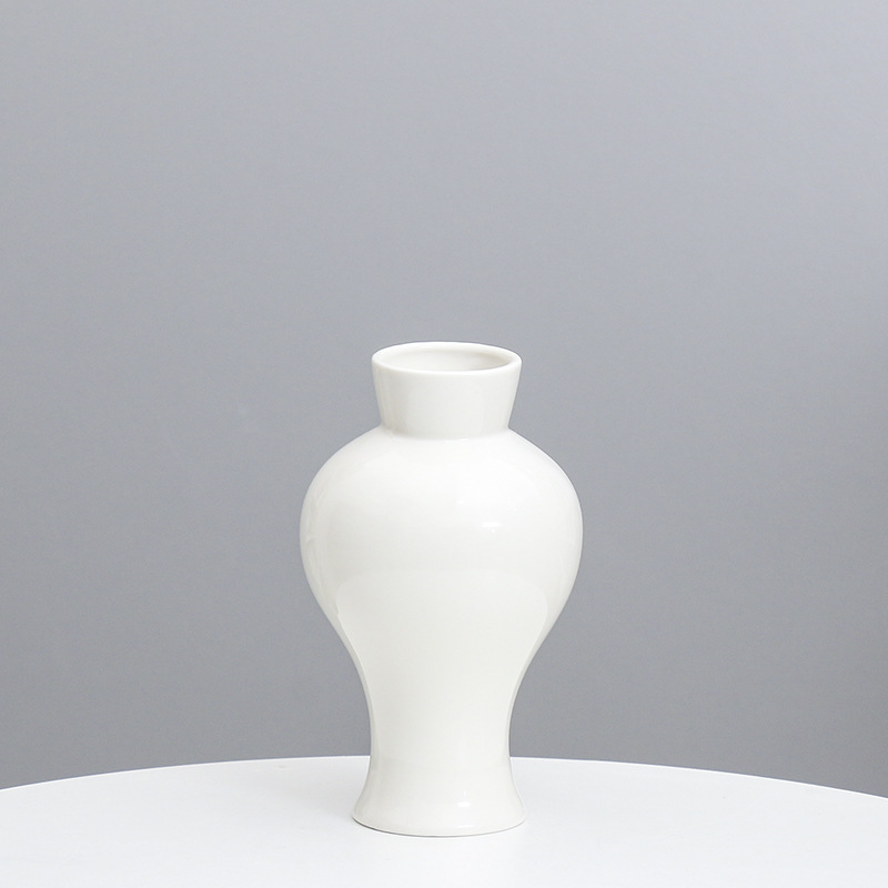 Decoración del hogar de cerámica de estilo europeo decoración de la sala de estar simulación simple flor falsa arreglo de flores secas Dispositivo de flores húmedas y secas Comercio exterior al por mayor