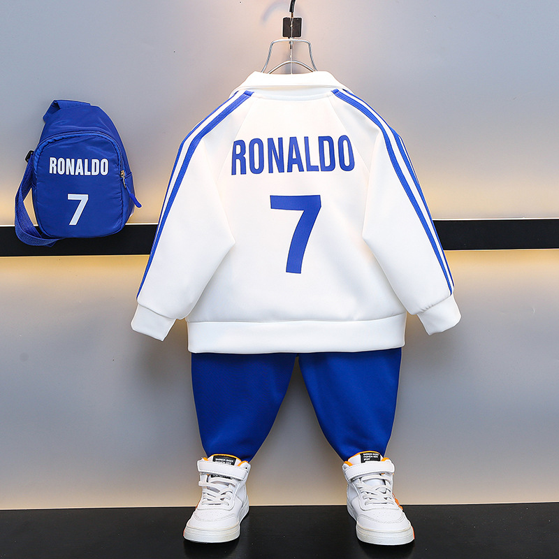 Boy's suit Children's spring and autumn sportswear boy baby handsome tide_voghion.com