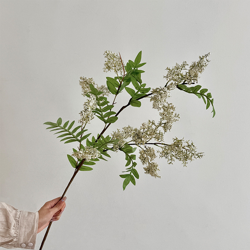 Flores de alta calidad, decoración de escritorio, decoración de flores falsas, lujo ligero, alto nivel, ramo de flores de comedor