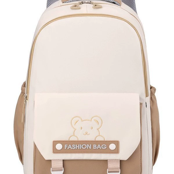 School bag, shoulder bag, capacious high quality backpack, simple and elegant design
