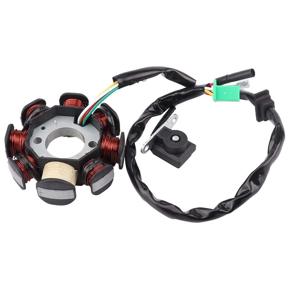 Off-Road Motorcycle Atv Accessories Gy6 125/150 Ignition Coil Eight-Level Engine Magneto Stator Coil