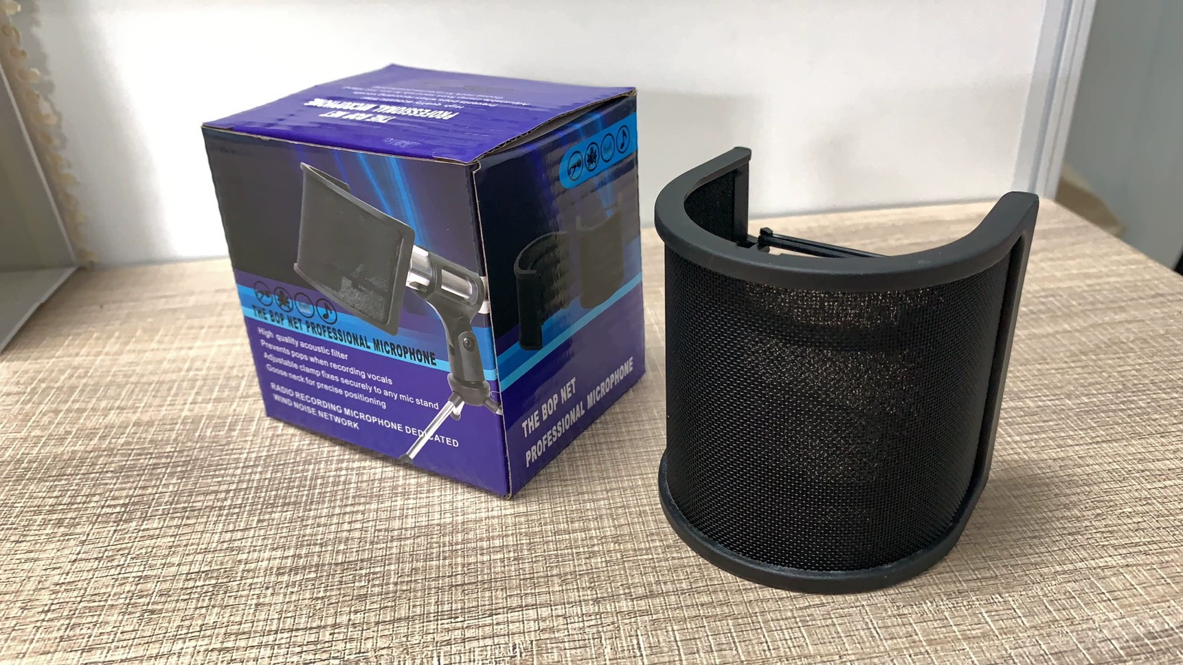 Емкостный микрофон с защитой от брызг U-образная крышка с защитой от брызг аксессуары для прямой трансляции профессиональная сетка Красная крышка с защитой от брызг